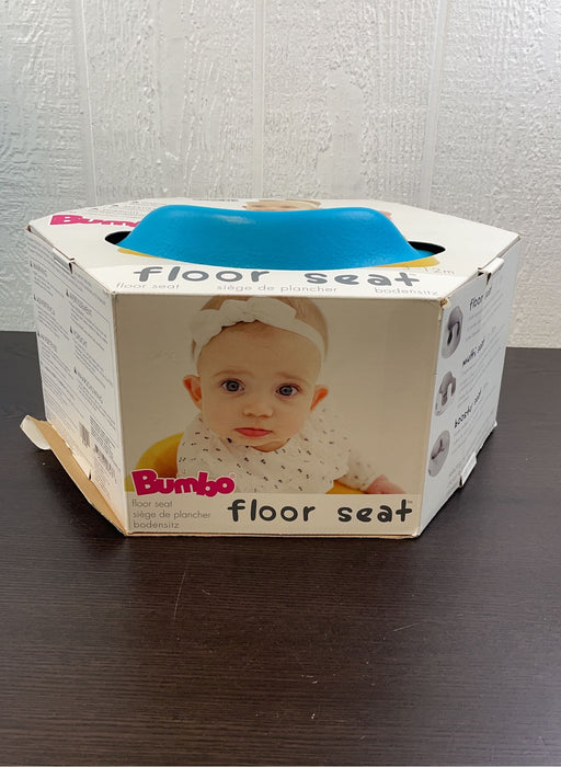 used Bumbo Floor Seat, Aqua