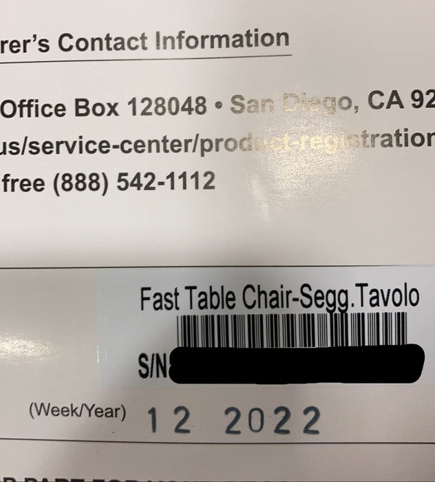 Shop Inglesina Fast Table Chair, Dark Green at GoodBuy Gear