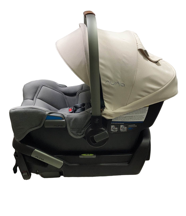 secondhand Nuna PIPA Infant Car Seat, Birch, 2021