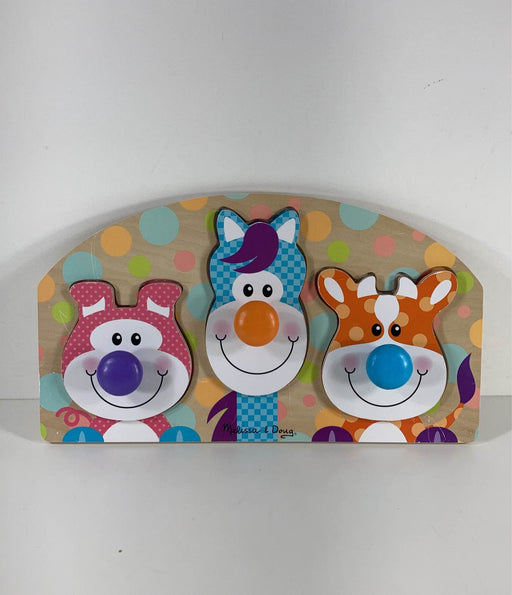 used Melissa & Doug Jumbo Knob Puzzle