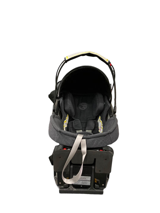 secondhand Orbit Baby G5 Infant Car Seat, Melange Grey, 2021