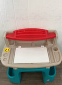 secondhand Step2 Deluxe Art Master Desk Kids Art Table with Storage
