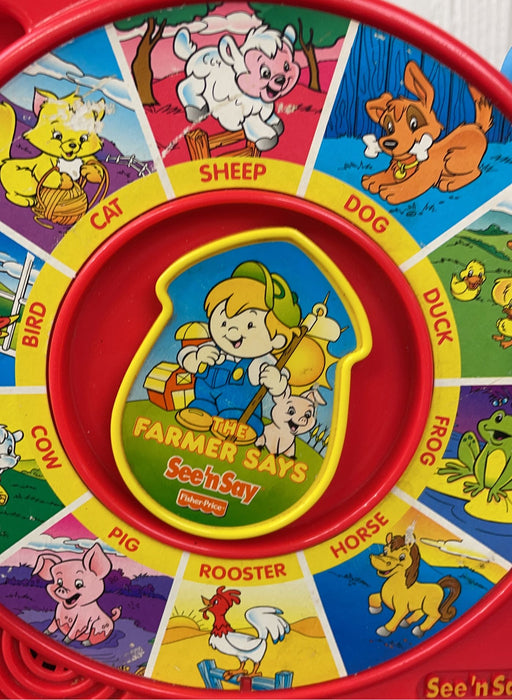 secondhand Fisher Price See ‘n Say Farmer Says