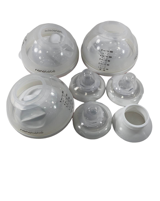 Nanobébé Breastmilk Baby Bottles 3-Pack