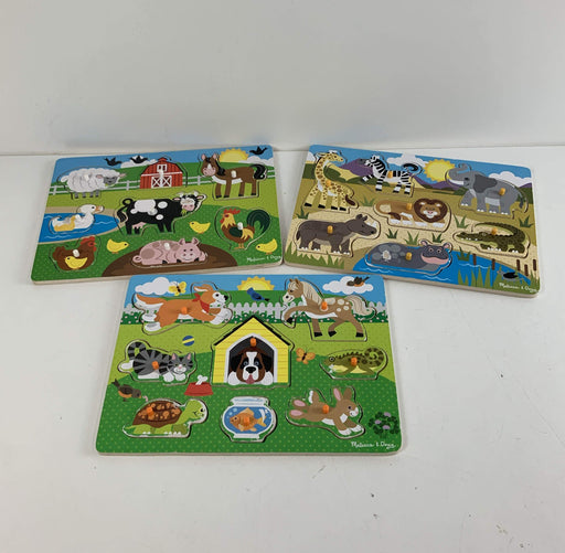 used Melissa & Doug Puzzle Bundle