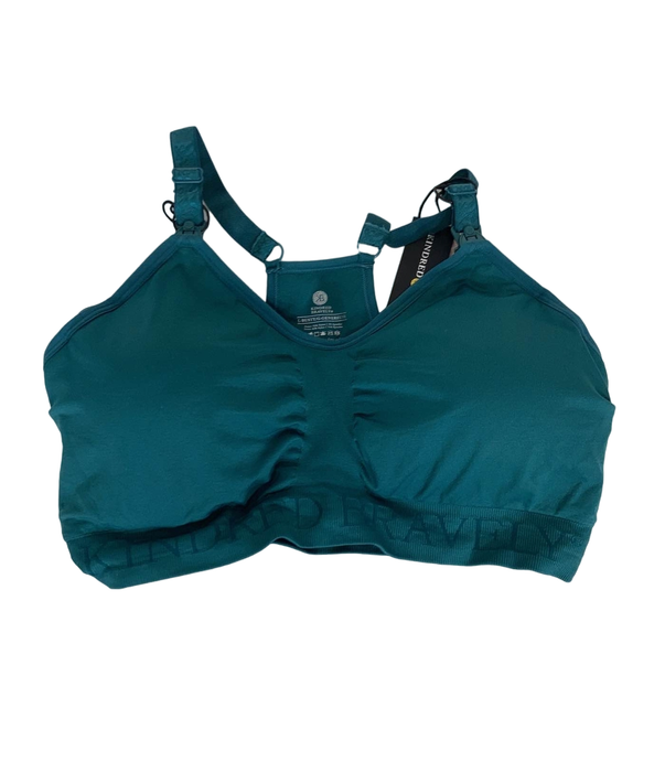 used Kindred Bravely Sublime Nursing Sports Bra, Busty, Large, Teal