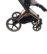 used Cybex PRIAM Stroller, Rosegold, Soho Grey, 2022