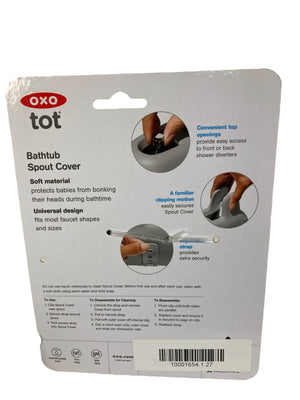 Oxo - Tot Bathtub Spout Cover, Gray