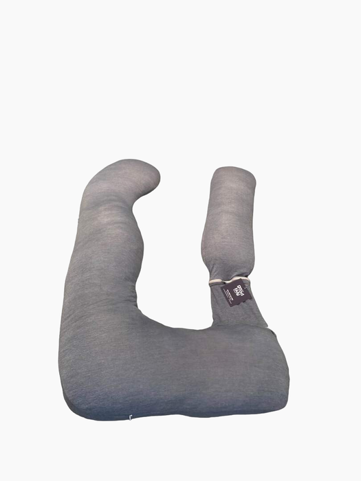 used Pharmedoc Full Body U-Shaped Pregnancy Pillow, Grey