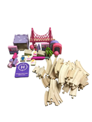 secondhand Bigjigs Toys Fairy Town Train Set