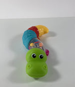 used Infantino Pop Beads Rattle Sensory Alligator