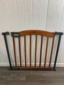 used HomeSafe By Summer Infant Wood And Metal Pressure Mounted Gate