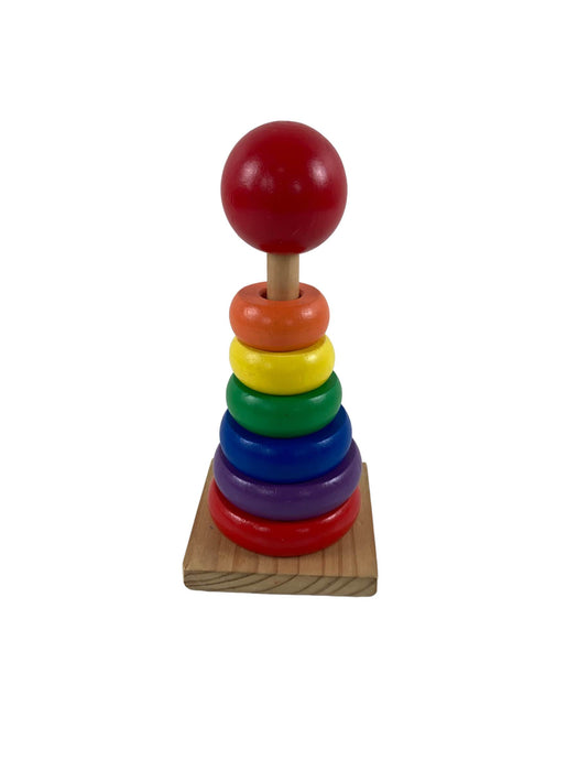 used Melissa & Doug Rainbow Stacker Classic Toy