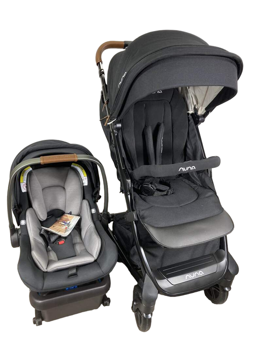 used Nuna TAVO PIPA Travel System, Black, 2022