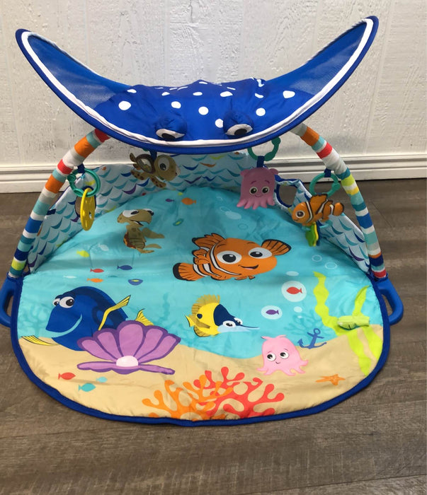 used Disney Baby Finding Nemo Mr. Ray Ocean Lights Activity Gym