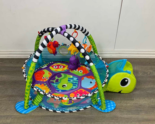 used Infantino Grow-With-Me Activity Gym and Ball Pit