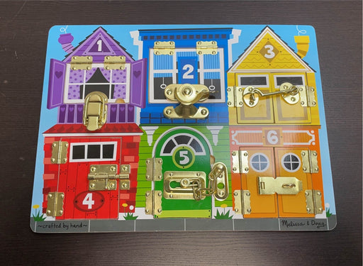 used Melissa & Doug Latches Board