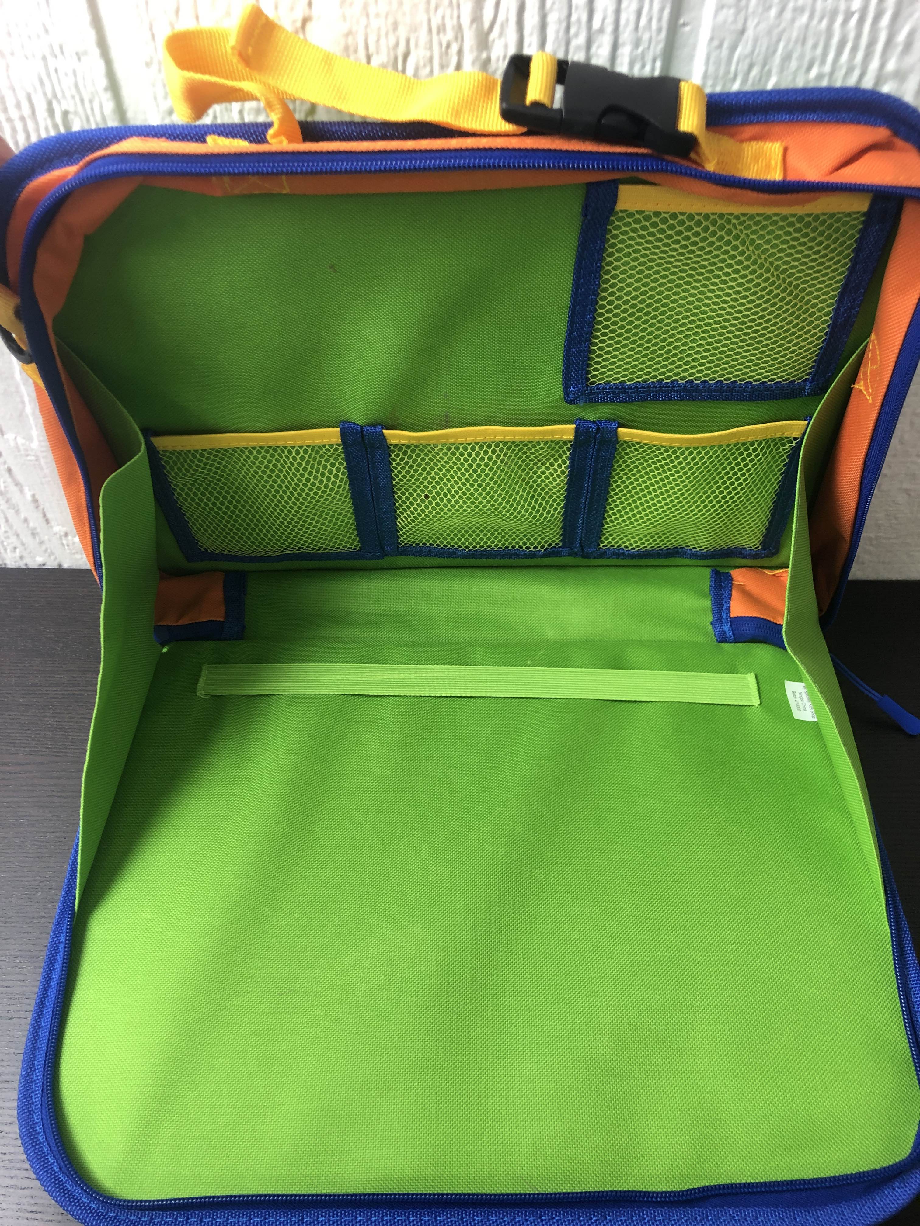 Kids Backseat Tray Organizer Holds Crayon Marker Lap Writing Surface For  Travel