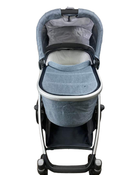 secondhand UPPAbaby VISTA V2 Stroller, Bassinet and Frame Only, Gregory (Blue Melange), 2020