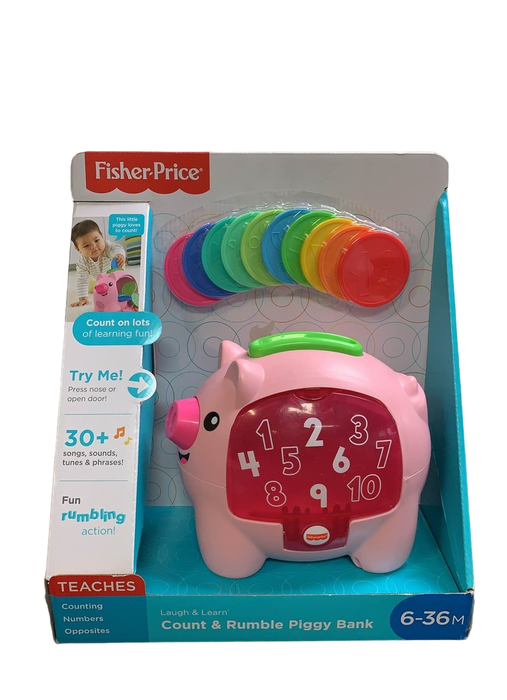 used Fisher Price Laugh And Learn Smart Stages Piggy Bank