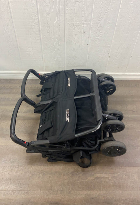 used Zoe Twin+ XL2 Stroller, 2018, Luxe Black