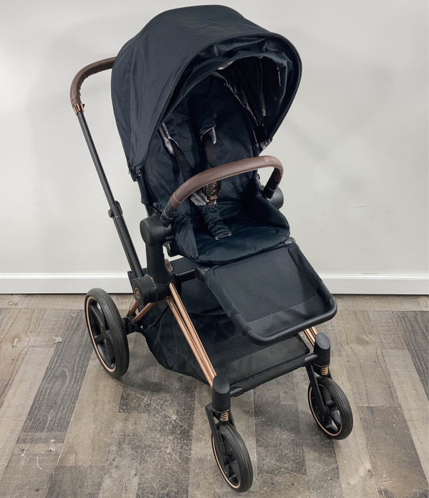 secondhand Cybex PRIAM Stroller, Rosegold, Stardust Black