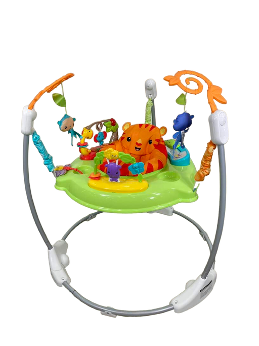 secondhand Fisher Price Jumperoo Activity Center, Roaring Rainforest