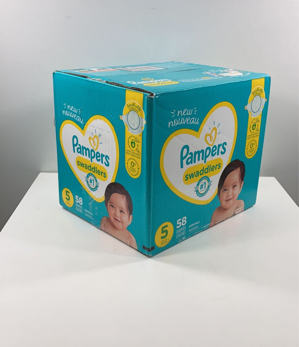 used Pampers Swaddlers Diapers