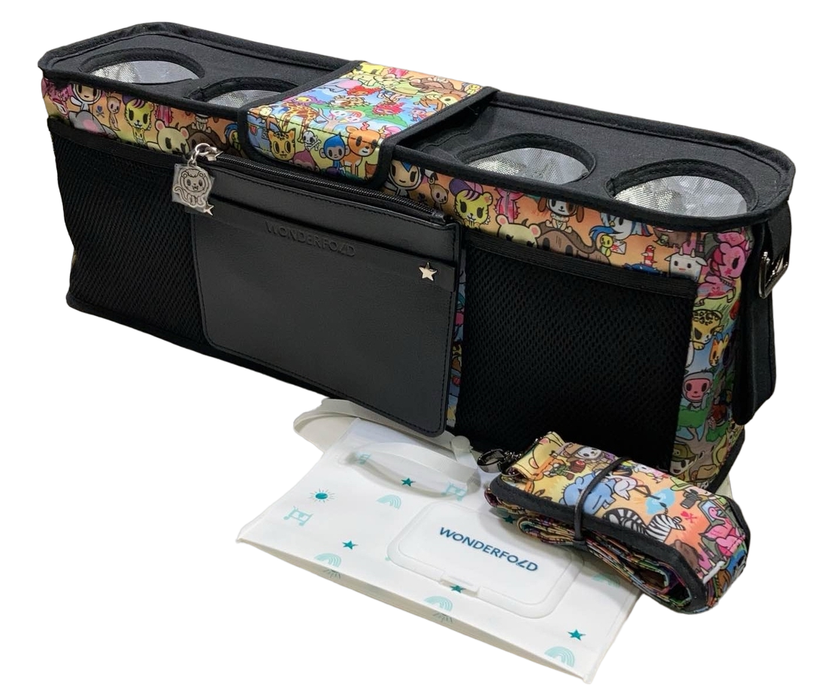 used Wonderfold Parent Console, 4 Seater (4 Cup Holders), Animalini