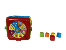 used VTech Sort And Discover Activity Cube