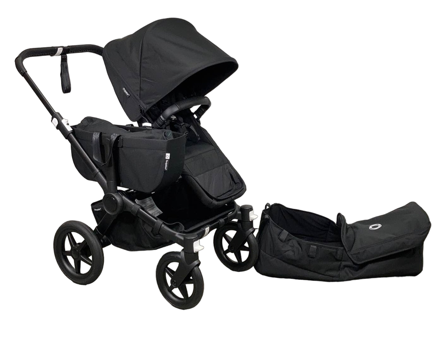 used Bugaboo Donkey 5 Stroller Mono, 2023, Midnight Black, Black