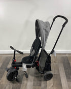 secondhand SmarTrike STR3 Folding Stroller Trike, -black & grey