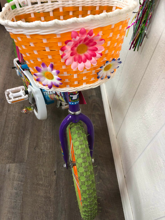 Titan Flower Power Princess Bike 16in