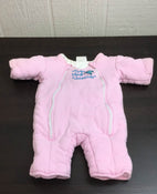 used Baby Merlin's Magic Sleepsuit, Small 3-6 Months, Cotton, Pink