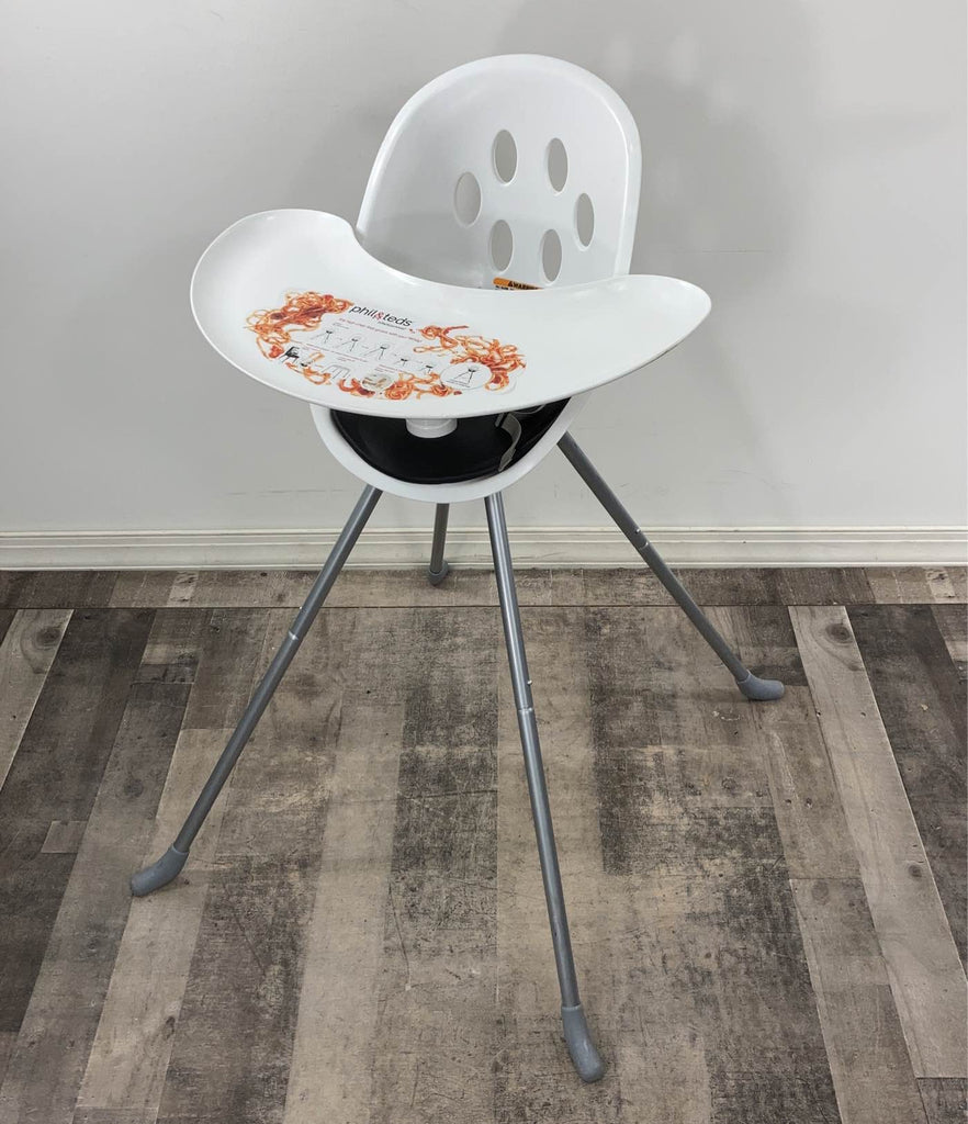 Phil & Teds Poppy High Chair, White