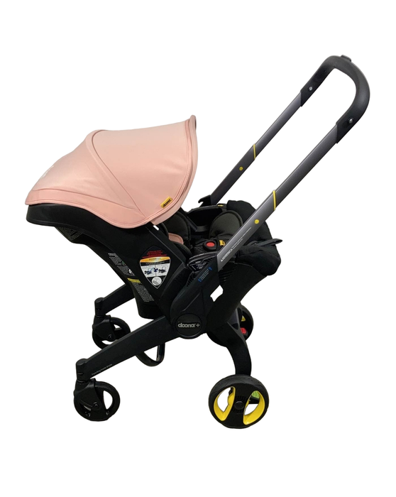 secondhand Doona Infant Car Seat & Stroller Combo, 2022, Blush Pink