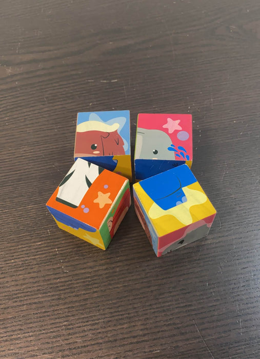 secondhand Animal Puzzle Blocks