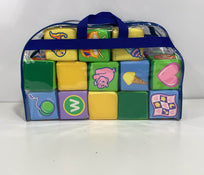 secondhand Lakeshore Soft and Washable ABC blocks