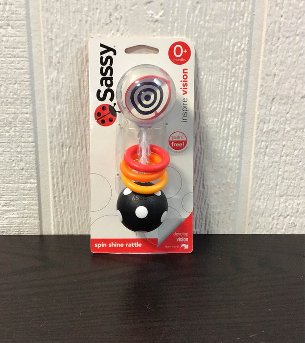 used Sassy Spin Shine Rattle