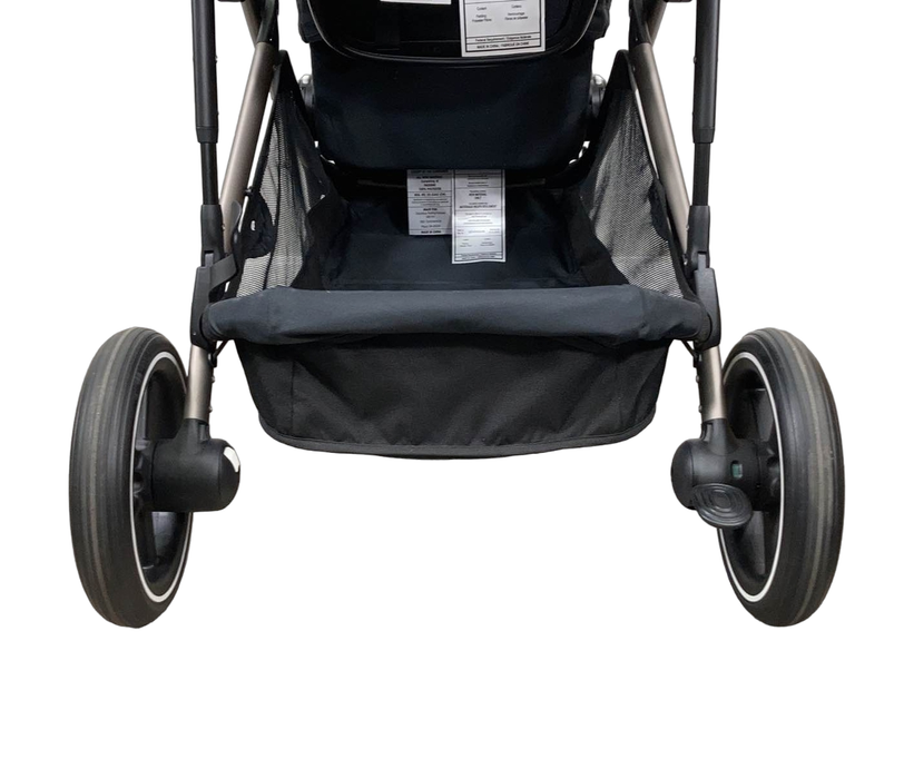 secondhand Cybex Gazelle S Double Stroller, 2020, Deep Black