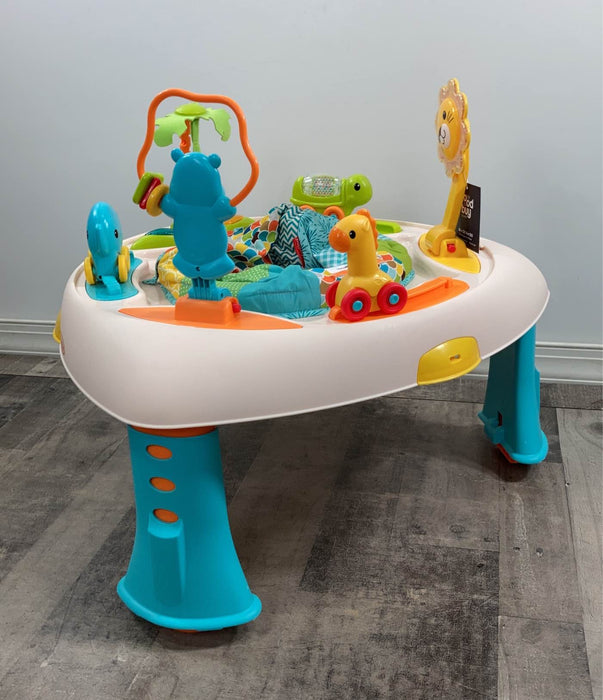 secondhand Infantino Go Gaga! Sit, Spin, And Stand Entertainer 360 Seat And Activity Table