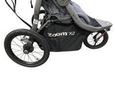 Joovy Zoom X2 Double Jogging Stroller, Forged Iron, 2021