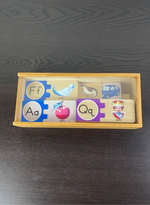 used Melissa & Doug Alphabet Wooden Puzzle