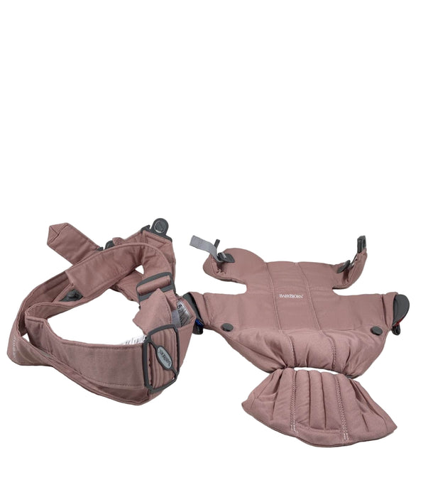 Shop BabyBjorn Baby Carrier Mini, Dusty Pink Woven at GoodBuy Gear