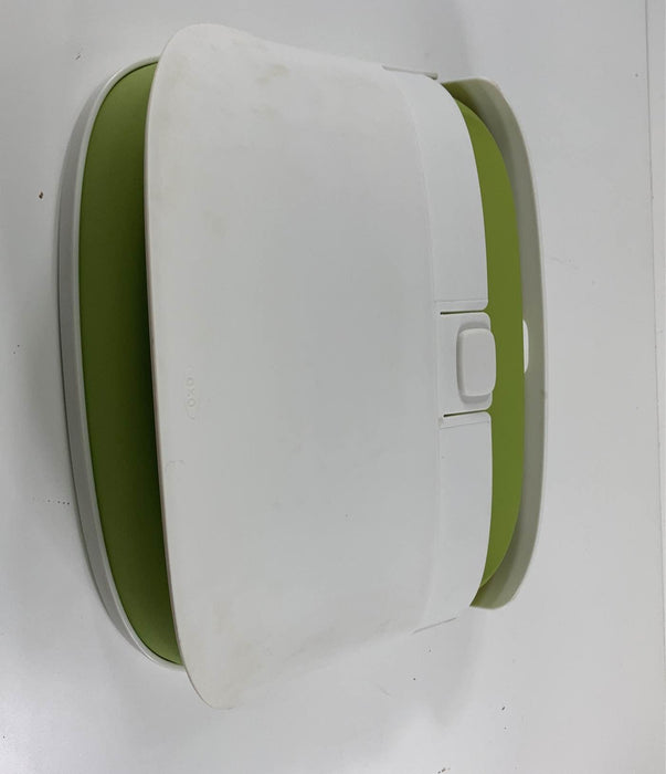 used OXO Tot Perch Foldable Booster Seat For Big Kids, Green