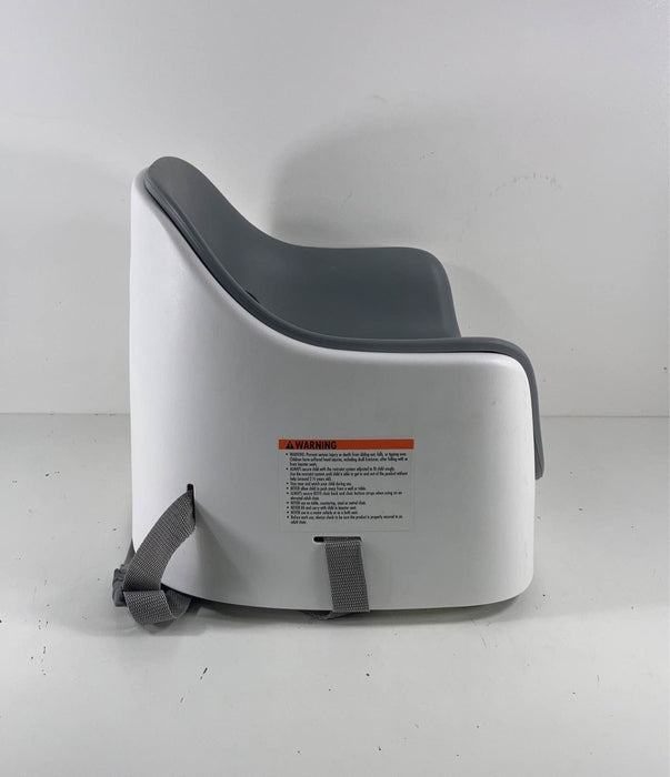 secondhand OXO Tot Nest Booster Seat With Straps, Gray