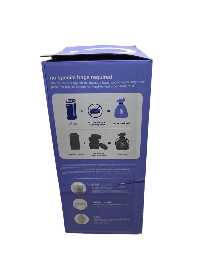 Ubbi Diaper Pail, Sage