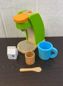 used Hape Kid’s Coffee Maker Wooden Kitchen Set