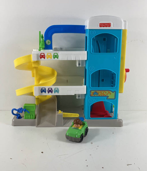 secondhand Fisher Price Parking Garage And Gas Station