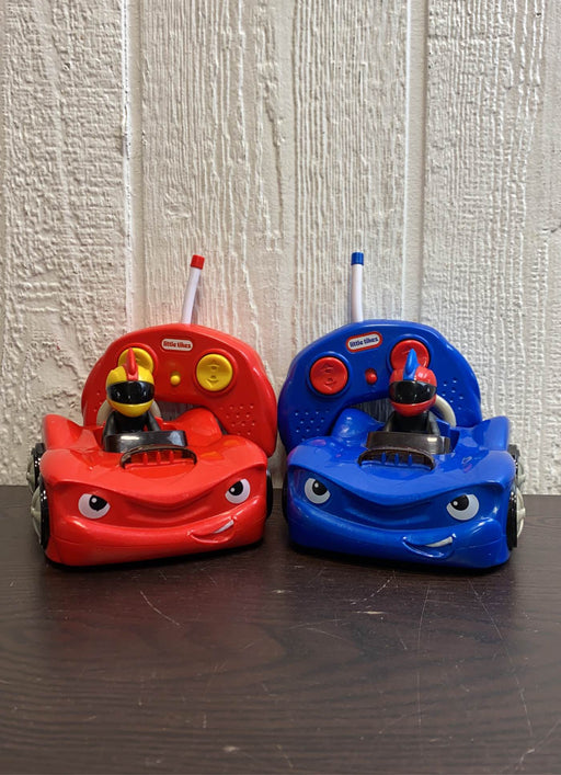 used Little Tikes Remote Control Bumper Cars - Set of 2